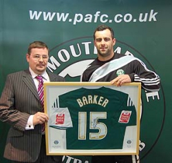 Plymouth Argyle signed defender Chris Barker from QPR